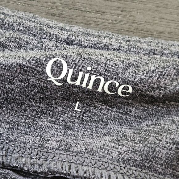 Quince Womens Gray Athletic Skort Built-In Shorts Size L Stretch Pickleball - Picture 5 of 7